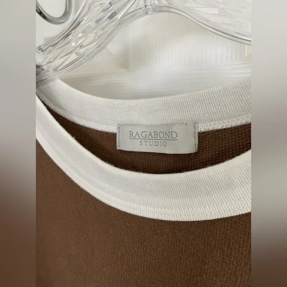 Free People x Ragabond Lost and Found Ringer Tee Size Small - Picture 6 of 8